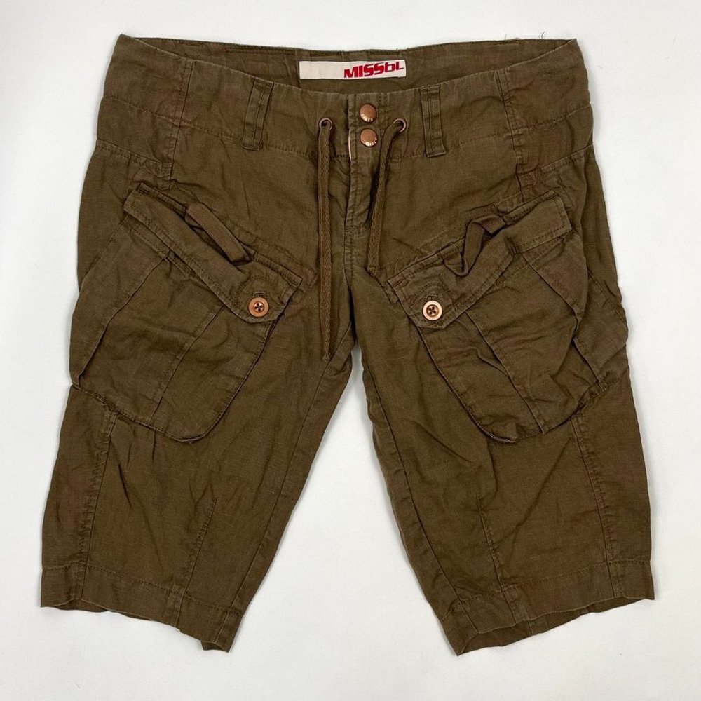 Miss Sixty Womens Brown Shorts